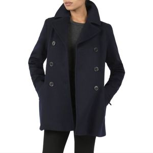 H&M Double Breasted Peacoat